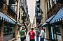 Walking through London Court